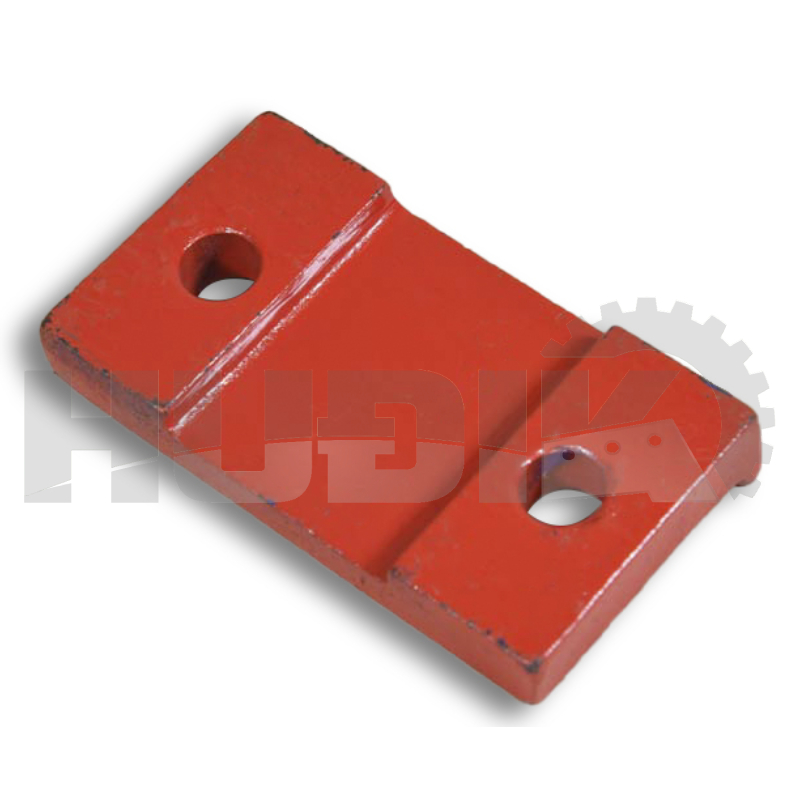 Casting clamp for front hoeshare IMT