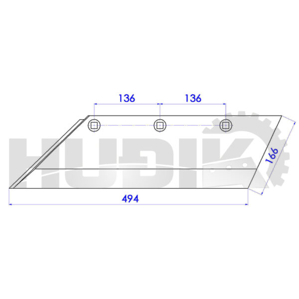 Raonik Lemken 3352235 L SAMOOŠTREĆI
