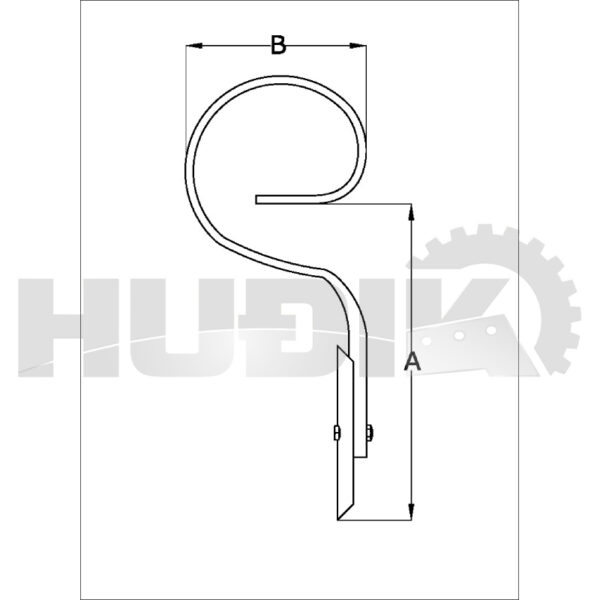 S opruga germinator 32x10 40cm
